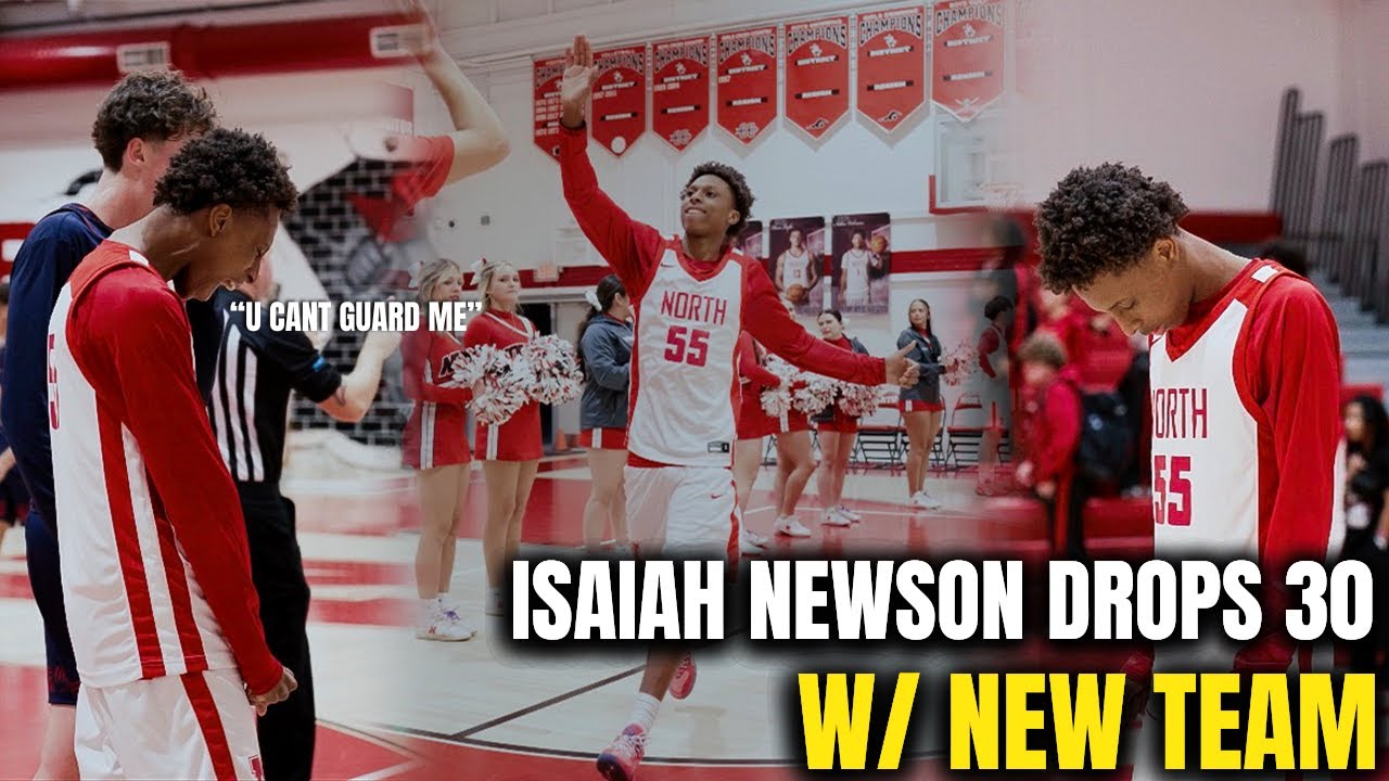 ISAIAH NEWSON Drops 30 BALL FIRST GAME BACK W/ NEW TEAM