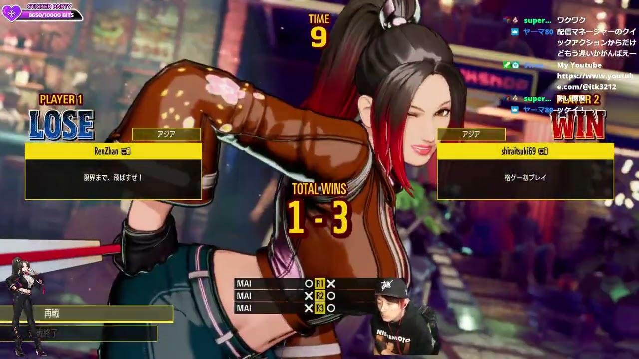 餓狼伝説CotW FT10 vs.RenZhan