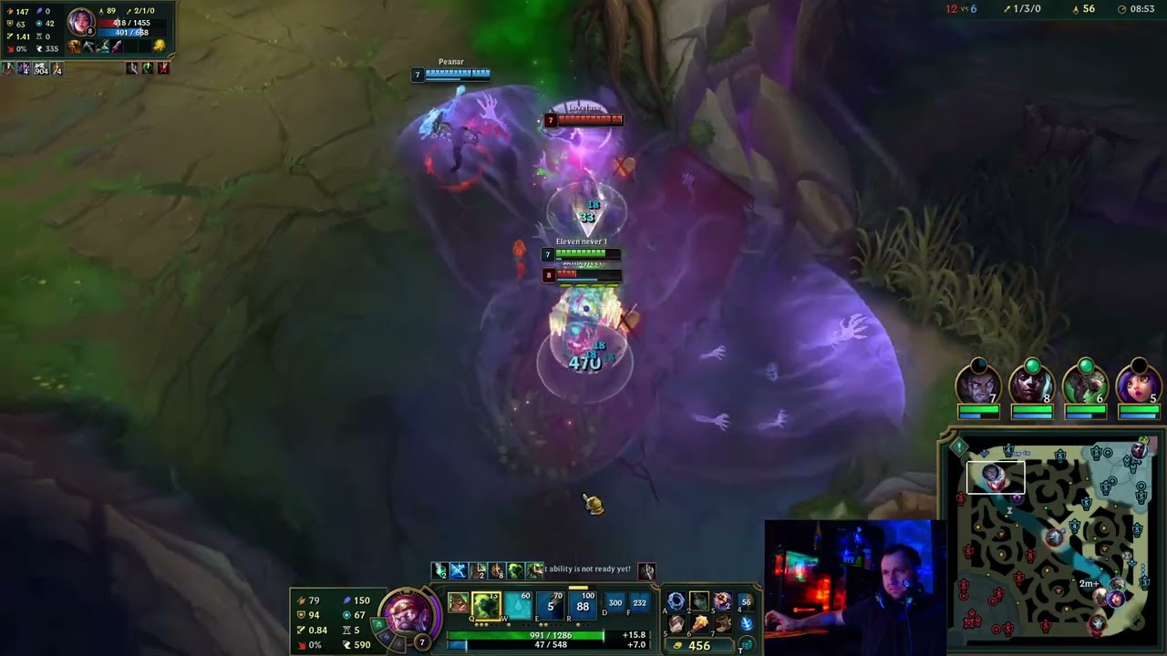 Singed vs Irelia! Will she ever stop holding W???