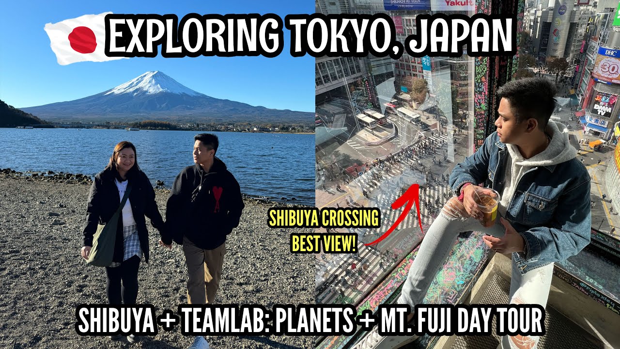 EXPLORING TOKYO JAPAN 🇯🇵 | SHIBUYA + TEAMLAB: PLANETS + MT. FUJI + GOTEMBA PREMIUM OUTLETS [AUTUMN]