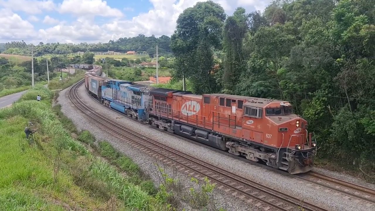 Trens gravados em Canguera em novembro de 2024