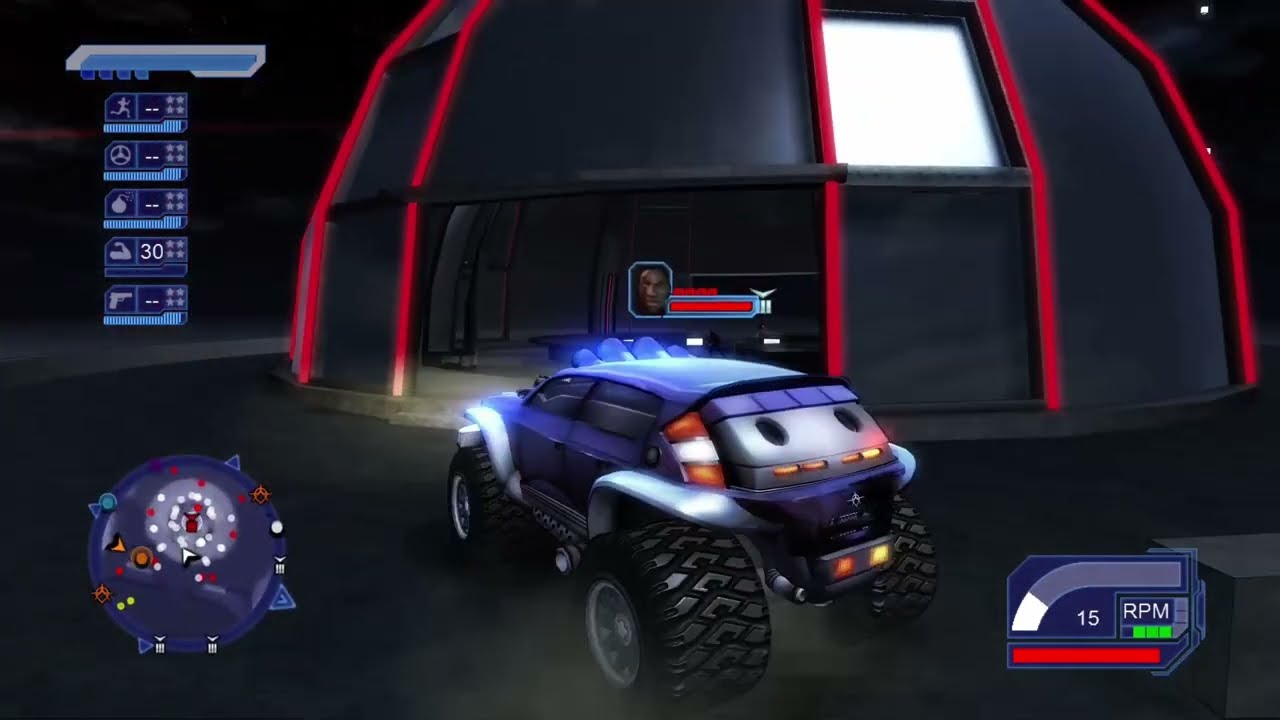 Crackdown - Killing Shai Gen Bosses with Vehicles Part 1