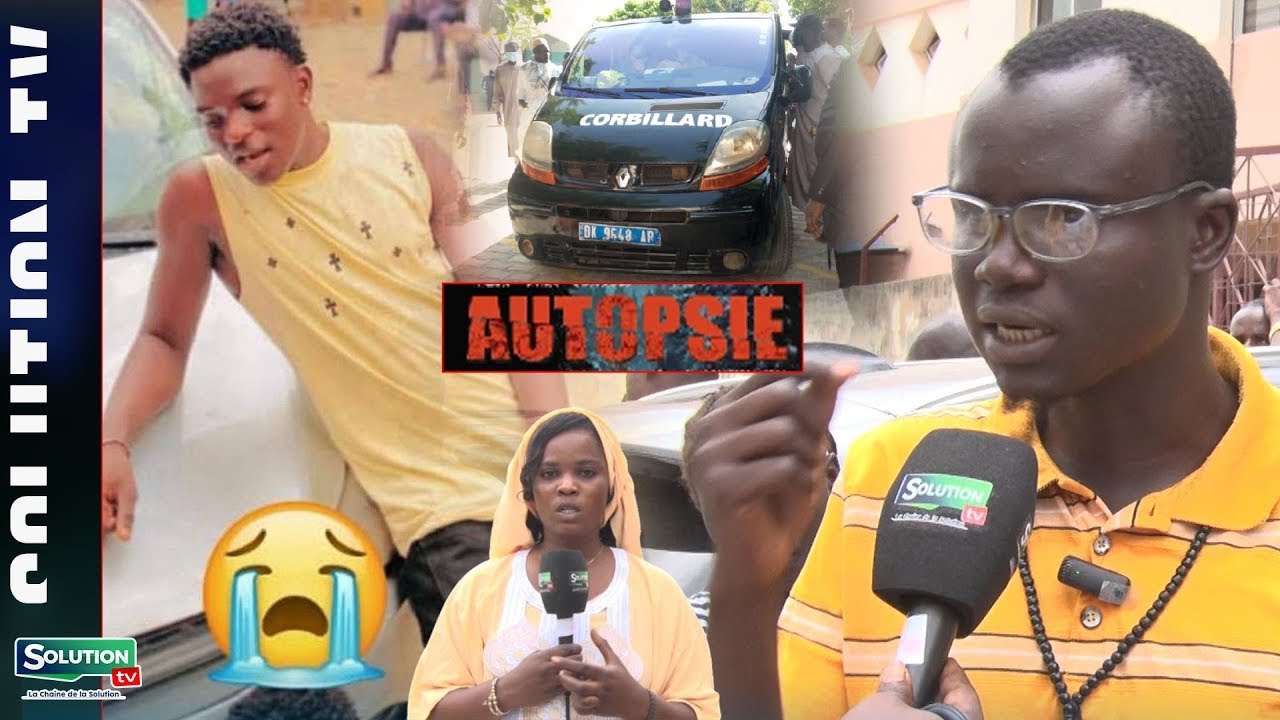 KAWTEF…AUTOPSIE, FALLOU SÉNE TUÉ PAR SON VOISIN…SON FRÈRE DEVANT L’HÔPITAL IDRISSA POUYE EXPLIQUE…