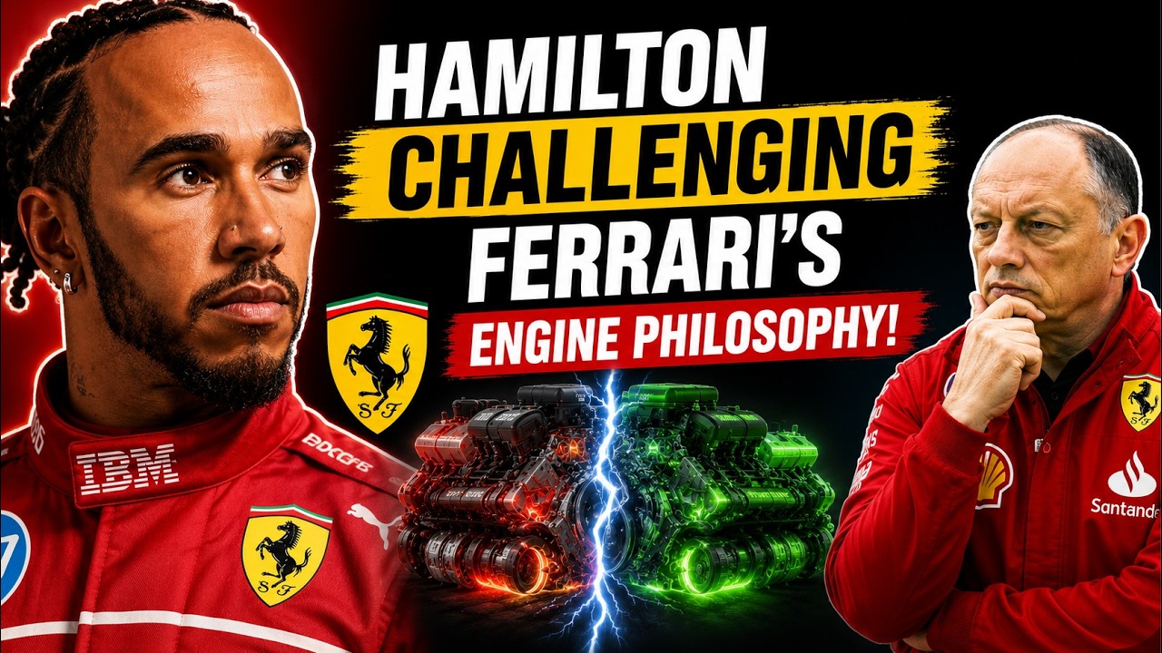 How Lewis Hamilton Just Destroy Ferrari's 70-Year-Old Engine Philosophy And Why Rivals Are Panicking
