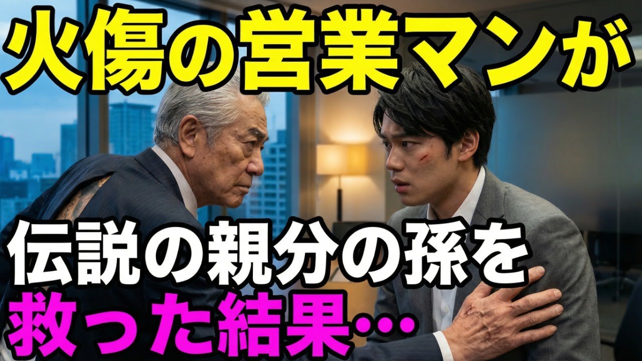 ヤクザの組長が俺の火傷を見て号泣「あの日、炎から孫を救った英雄か！」俺をゴミ扱いした毒島常務が絶望する衝撃の結末