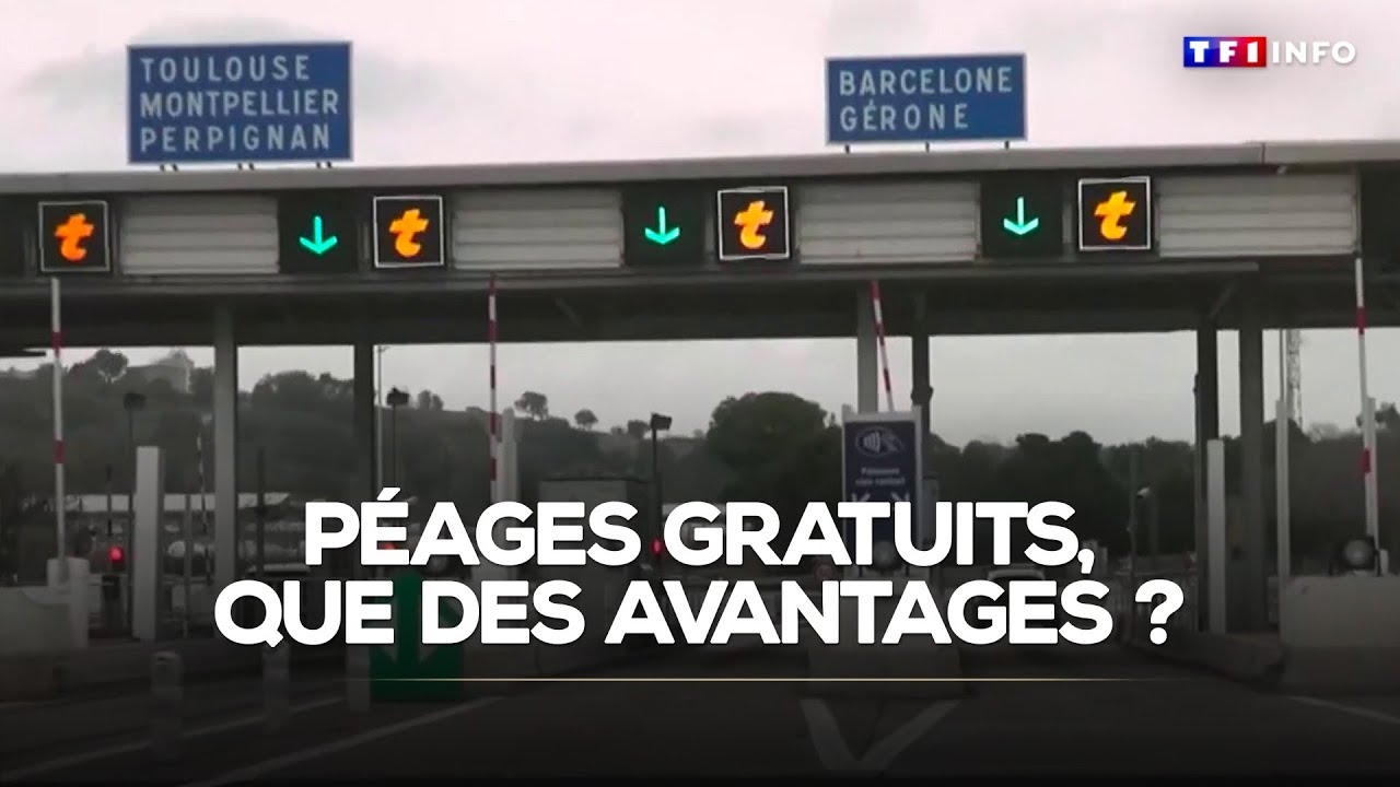 Rendre les péages d'autoroute gratuits, une bonne idée ? L'exemple de l'Espagne｜TF1 INFO