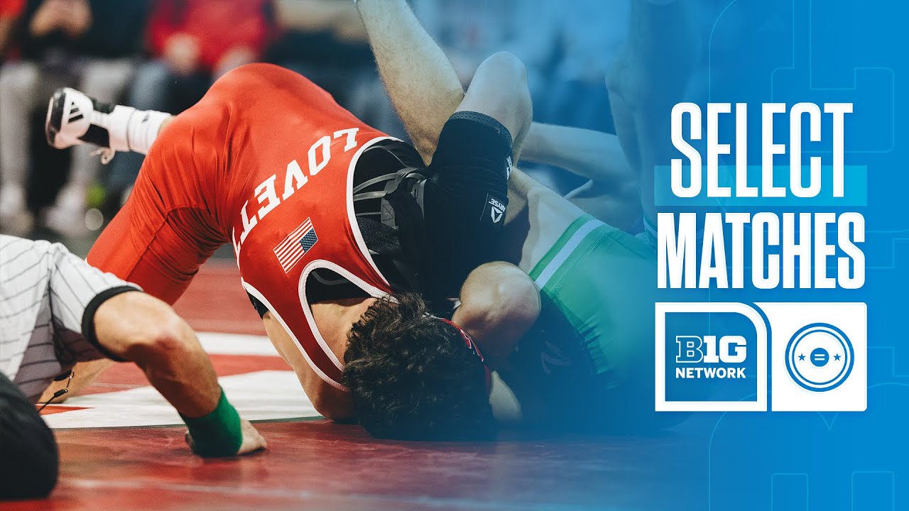 Select Matches: Utah Valley at Nebraska | Big Ten Wrestling | 11/08/2024