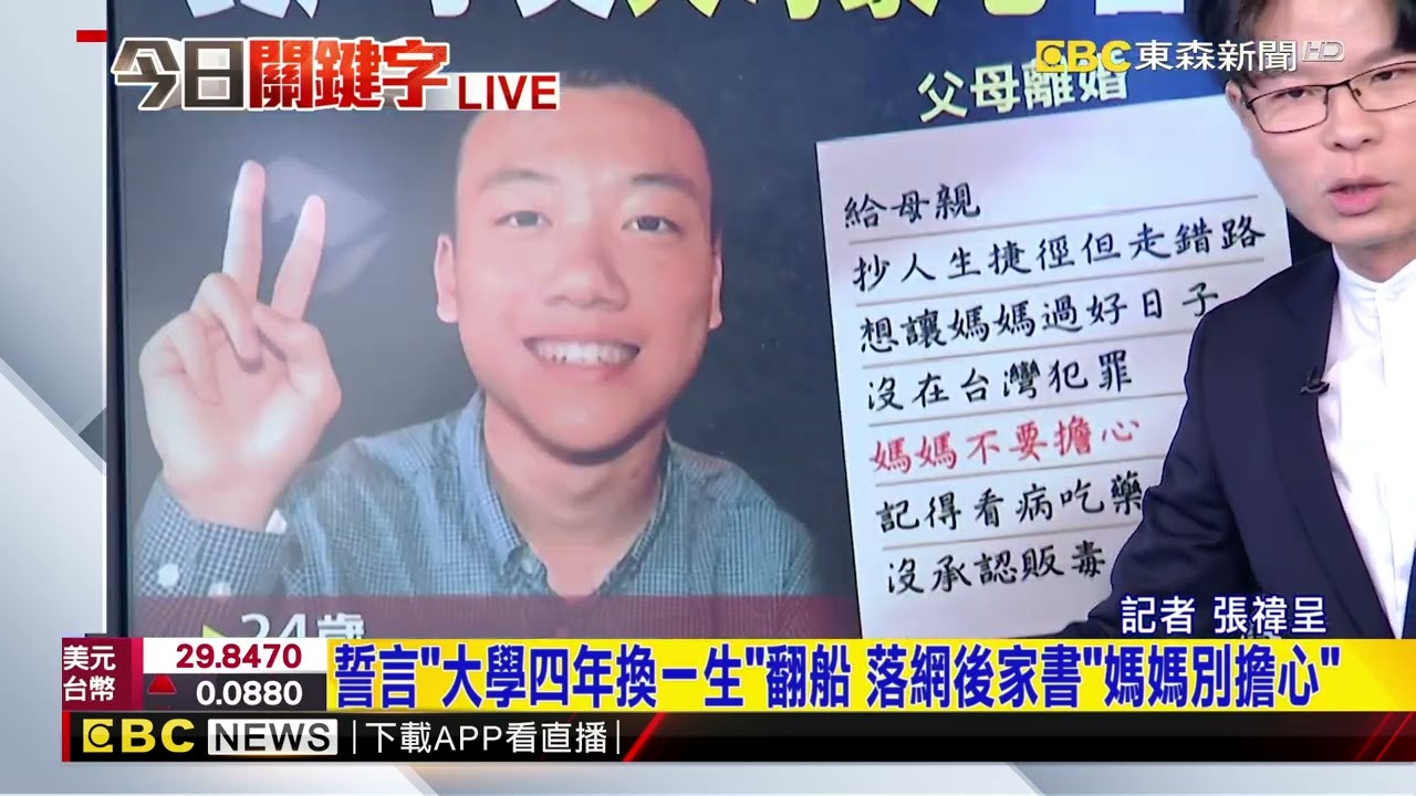 最新》24歲台大學霸架暗網毒銷全球　FBI監控2年逮捕@newsebc