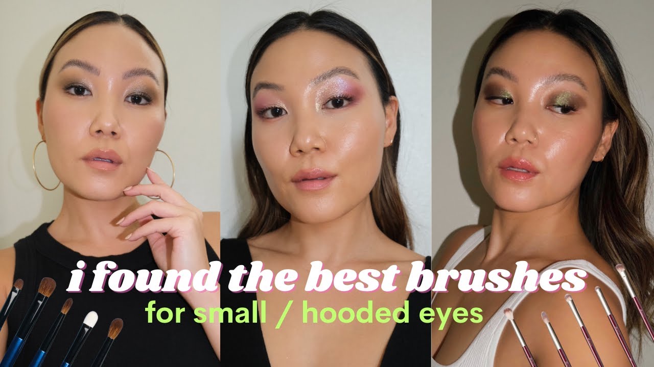 THESE BRUSHES TRANSFORMED MY EYE LOOKS // for small + hooded eyes