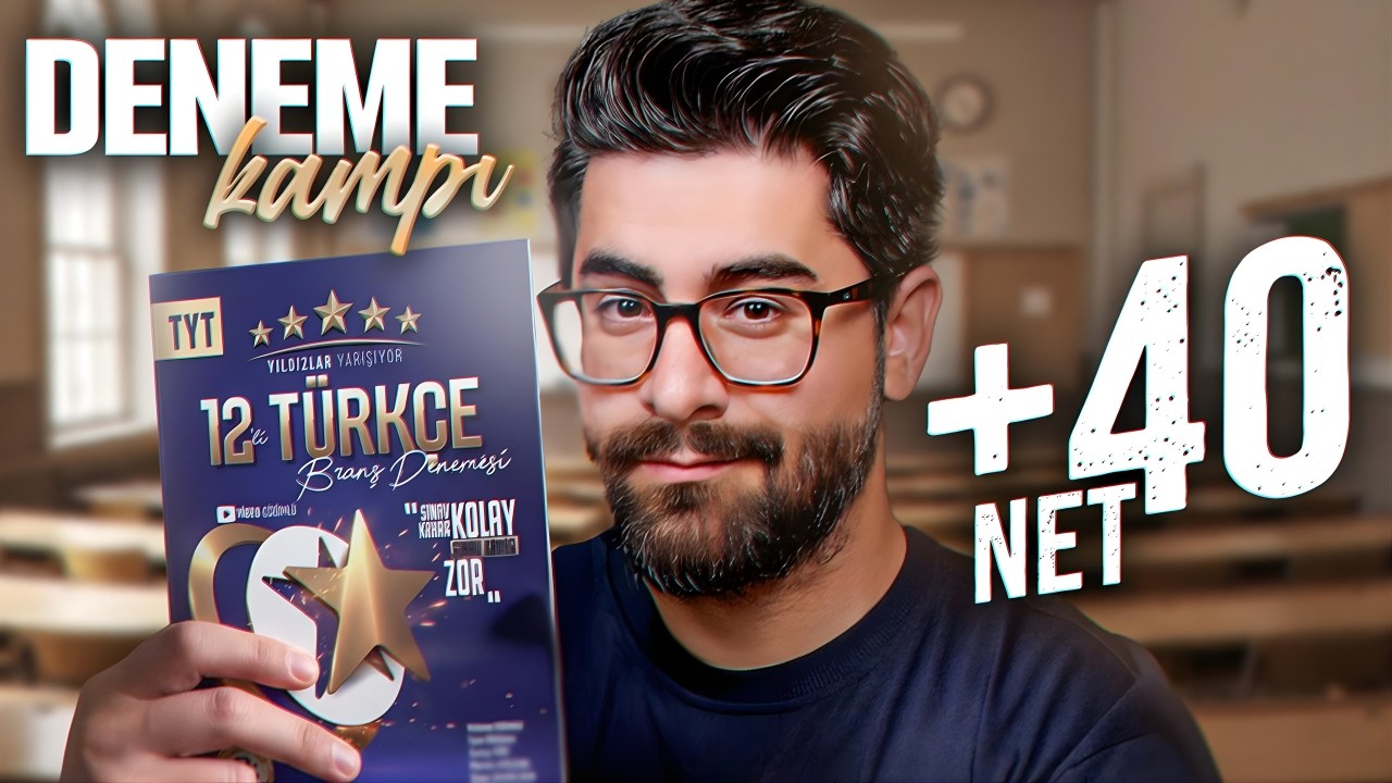 TYT TÜRKÇE DENEME KAMPI 2026 (DENEME 8 - BÖLÜM 1 ve 2)🔥YILDIZLAR YARIŞIYOR