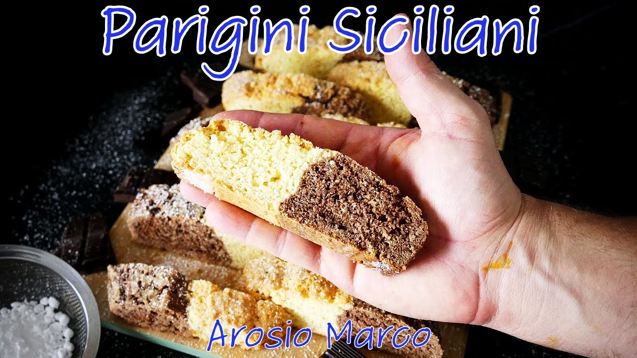 Biscotti Da Inzuppo, Parigini Siciliani, Facili e Veloci!