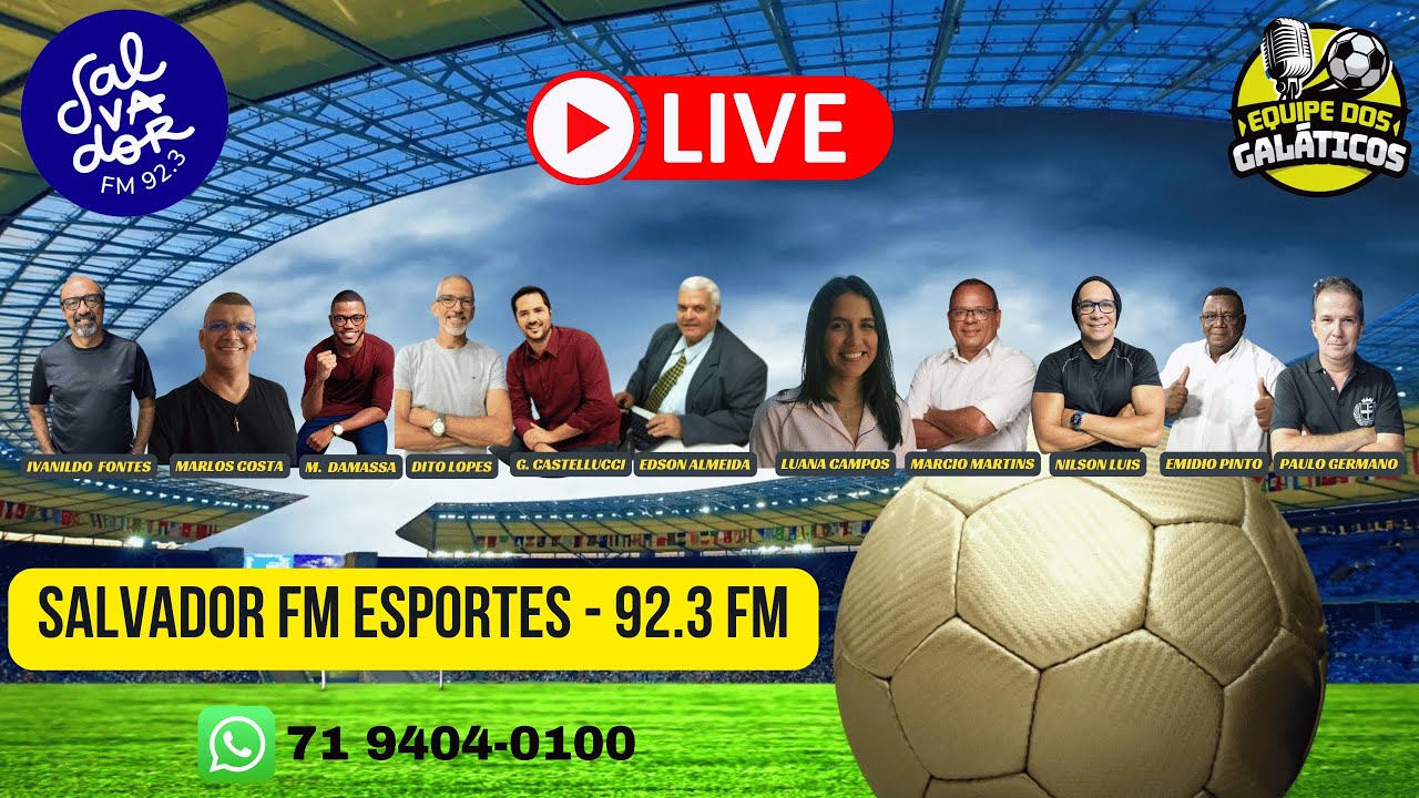 RESENHA DOS GAL&Aacute;TICOS NA SALVADOR FM - 92.3 (07/01/26)