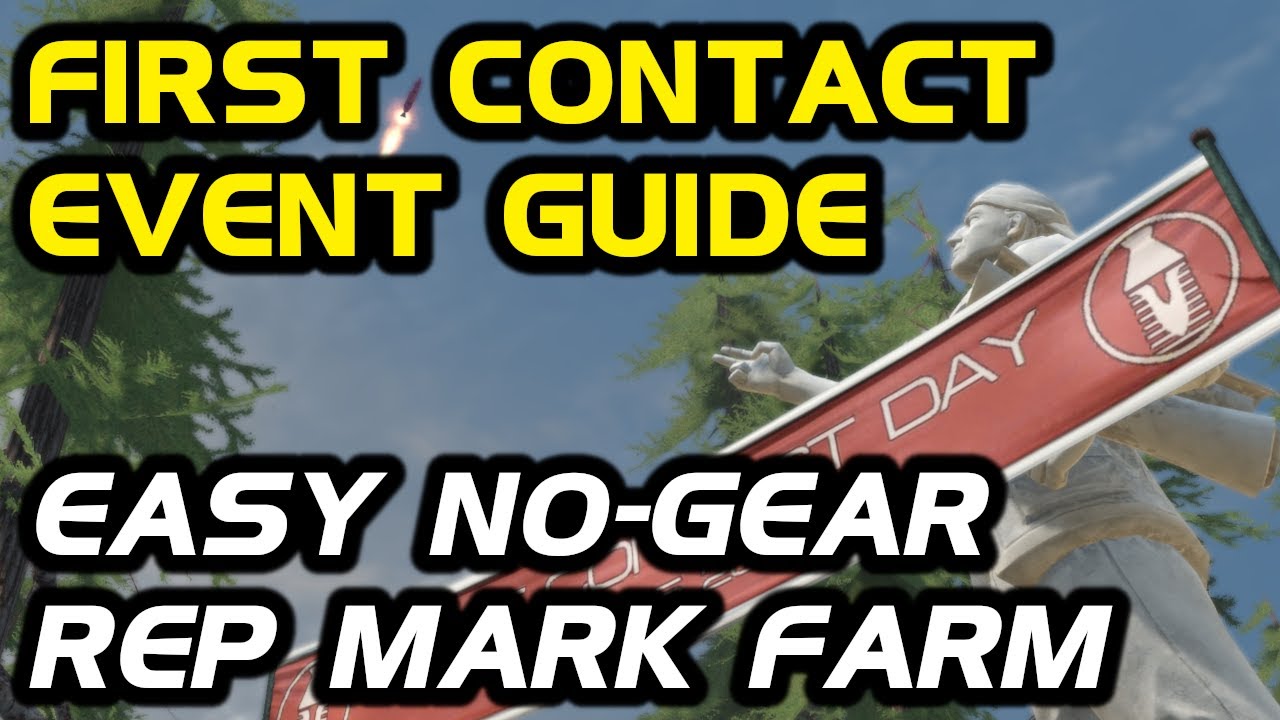 First Contact Event Guide - No Gear Required Reputation Mark Farm