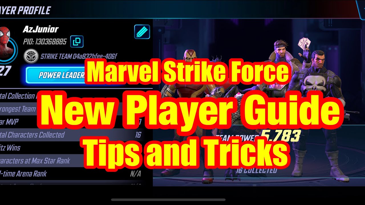 Marvel Strike Force Beginners Guide for New Players 2026 | Tips and Tricks  Day One | Msf - F2P