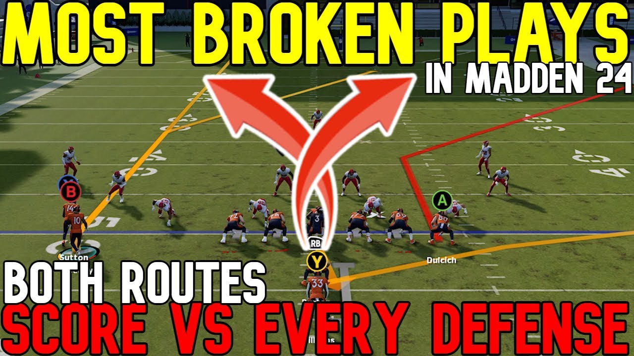 SCORE VS EVERY DEFENSE! The 3 Most EXPLOSIVE PASS PLAYS in Madden NFL 24! Best Plays Offense Tips