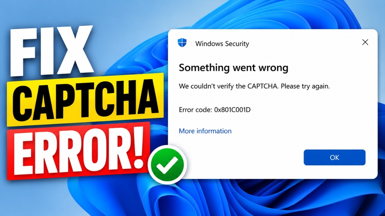 How to Fix &ldquo;Please Verify You Are a Human Press and Hold&rdquo; CAPTCHA Error [2026]