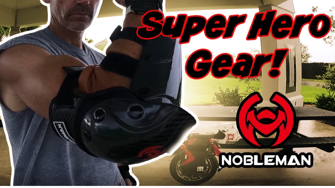 Nobleman TQ-1 Carbon Fiber Gear - Super Hero Elbow and Knee Protection?