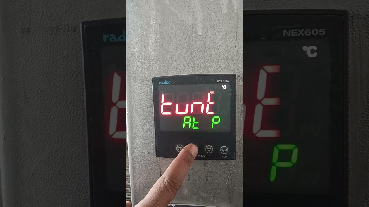 Redix nex605 pid controller programming & connection 