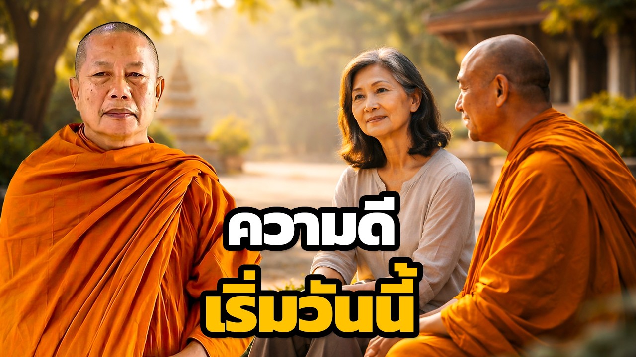 ความดีอย่ารอวันหน้า..ธรรมะคลายทุกข์ พระมหาบุญช่วย ปัญญาวชิโร