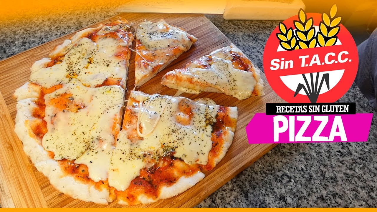 PIZZA SIN TACC (Sin gluten) bien FACIL y RICA