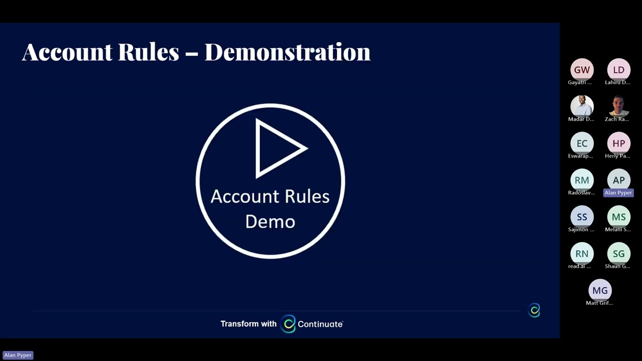 Continuate Webinar   Blackline Administration Automation