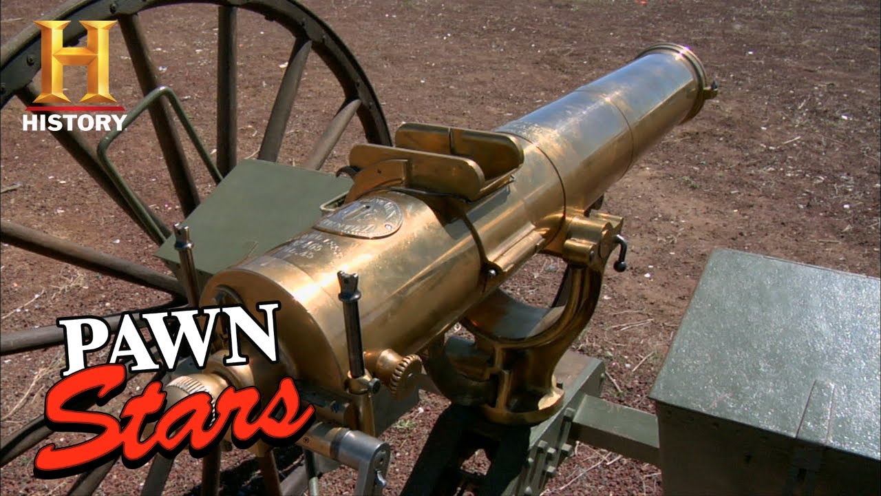 RARE & EXPENSIVE GATLING GUN PACKS A PUNCH (Season 4) | Pawn Stars