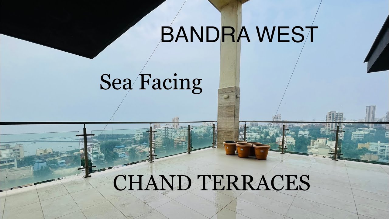 Sold!! 16.50 CRORE, 3BHK with a big Terrace, CHAND TERRACES, ST. ANDREWS ROAD, BANDRA WEST