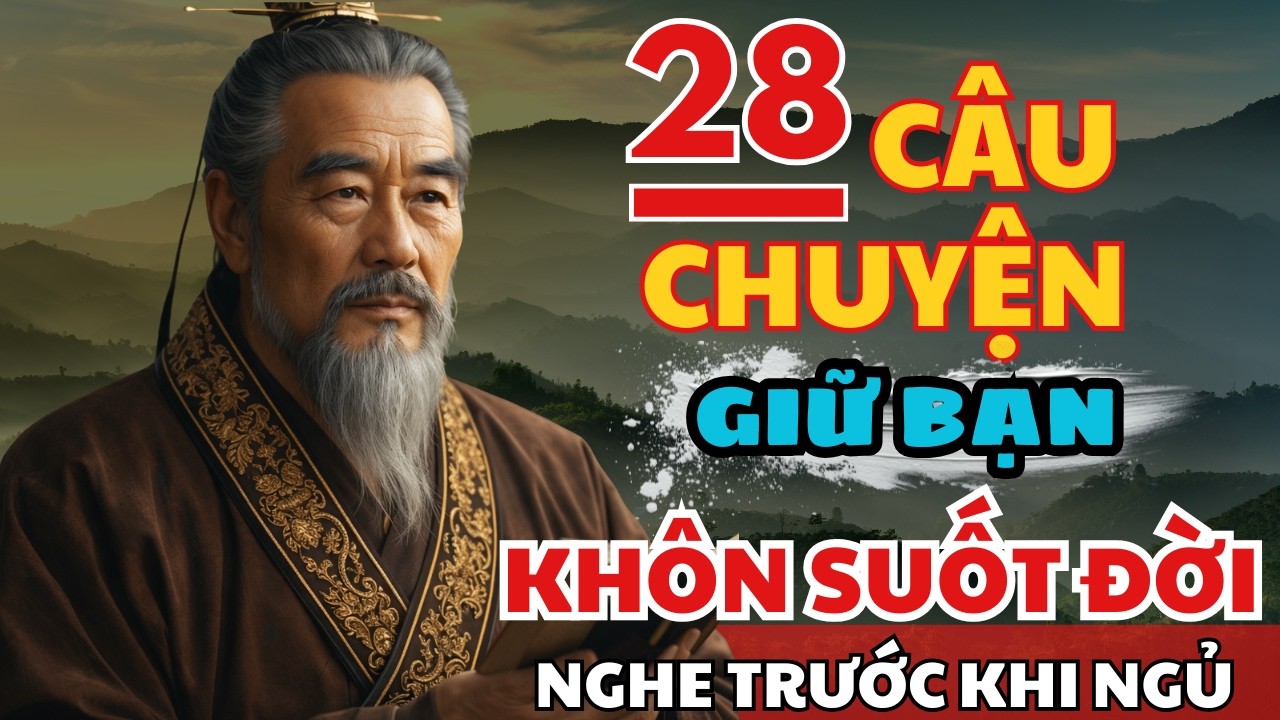 28 câu chuyện TRÍ TUỆ THÂM SÂU Cổ Nhân giúp bạn SỐNG KHÔN SUỐT ĐỜI | Triết Lý Cuộc Sống