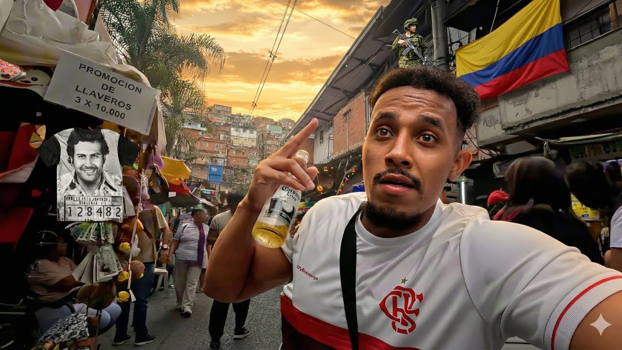 Entrei na FAVELA da COLÔMBIA Sozinho 🇨🇴