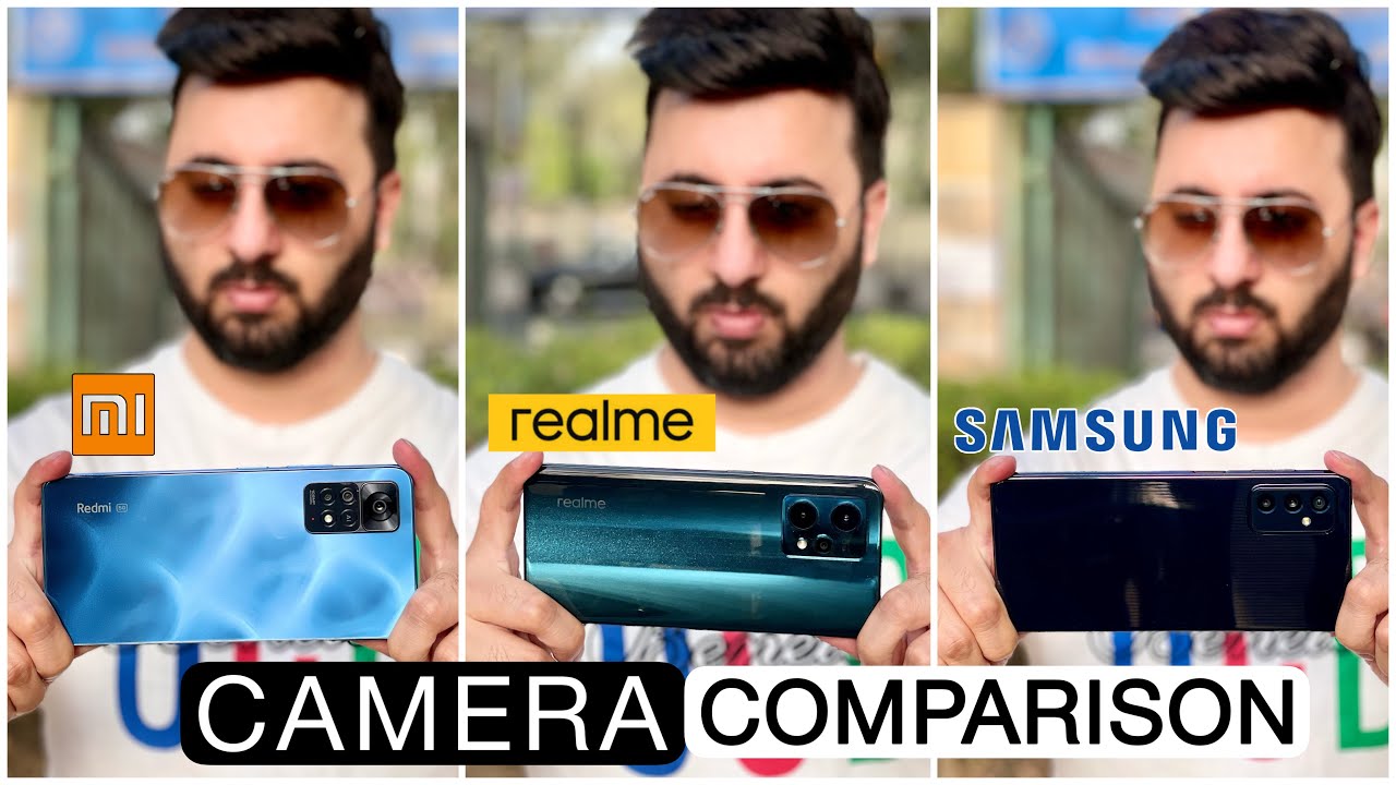 Redmi Note 11 Pro Plus vs Realme 9 Pro+ vs Samsung M52 Camera Comparison