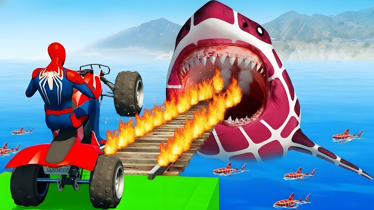 الرجل العنكبوت انقاذ باتمان Spider-Man Rescue venom vs superhero funny Game GTA 5 iron man, batman