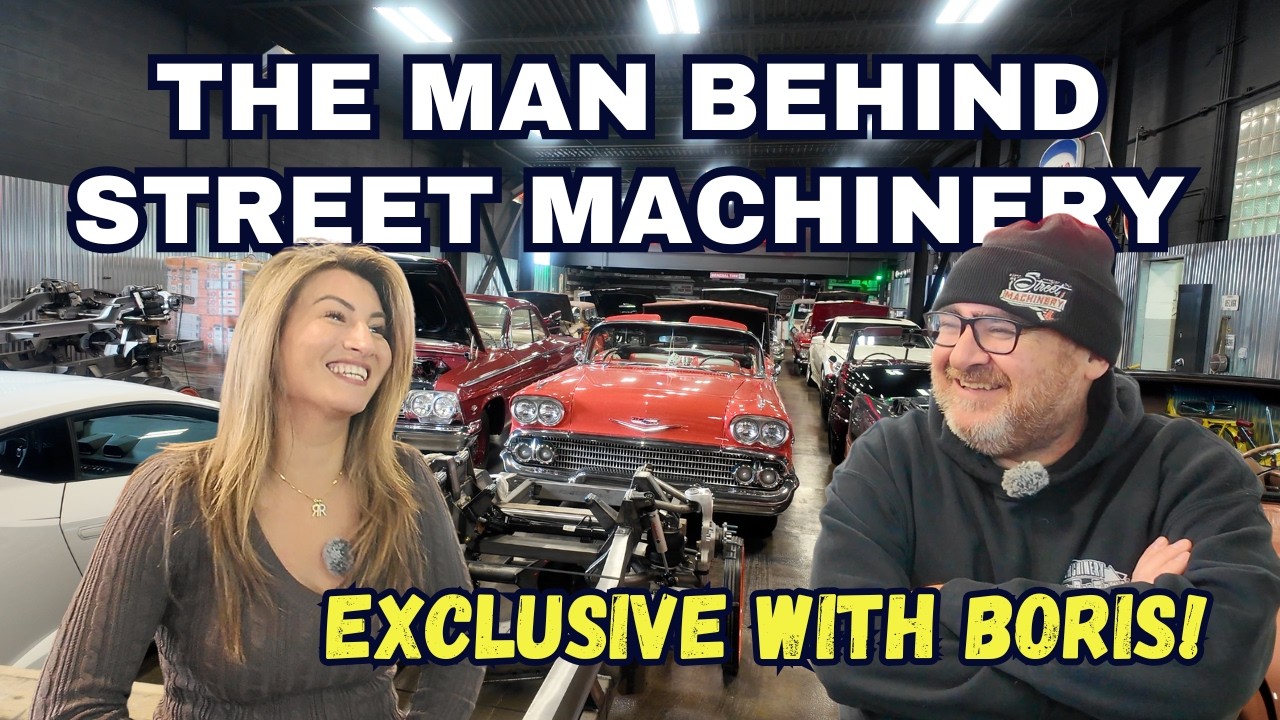 INSIDE STREET MACHINERY PART 1 EXCLUSIVE WITH BORIS THE MAN BEHIND PARTS AND CLASSIC CARS FOR SALE