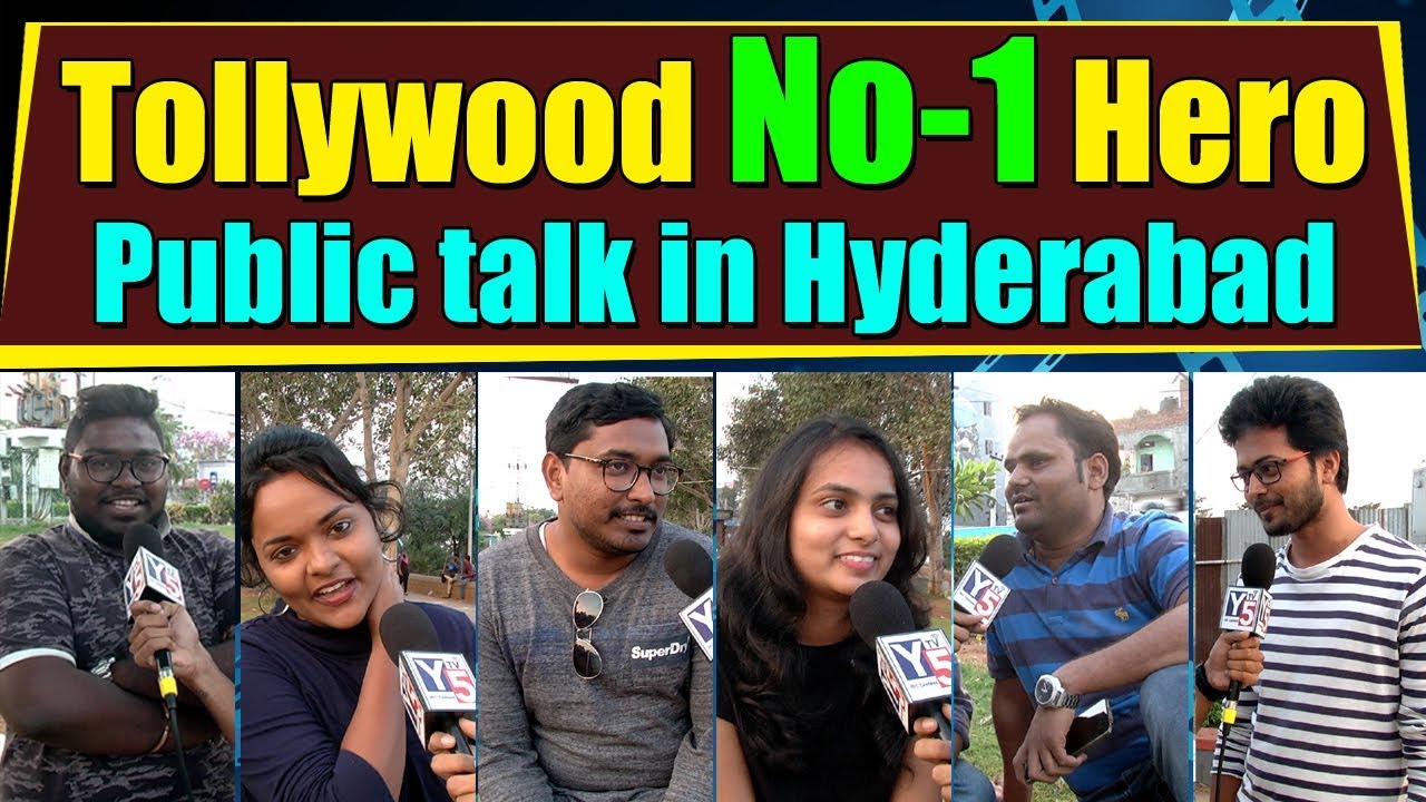 Hyderabad Public Opinion on Tollywood No:1 Hero | Who is the No:1 Hero in Tollywood? | Y5 Tv