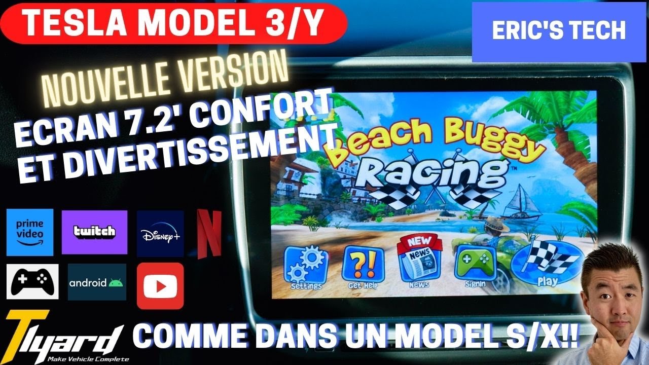 Le meilleur écran 7.2': Comme dans un Model S/X by Tlyard 🤩