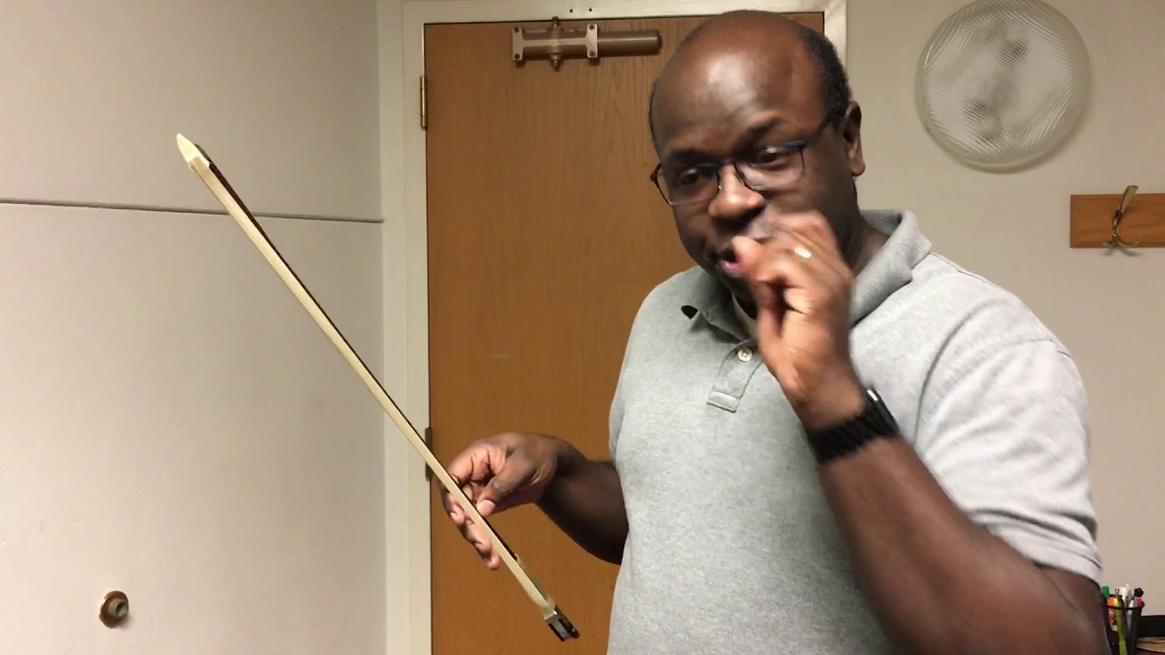 Cello Bow Hold at the Balance Point