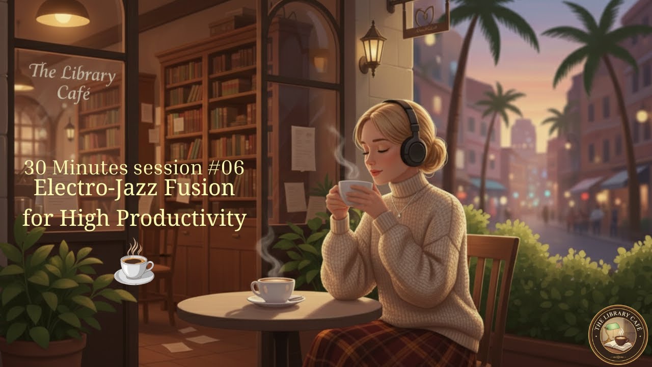 Deep Focus in the City ☕#06 | Electro-Jazz Fusion for High Productivity