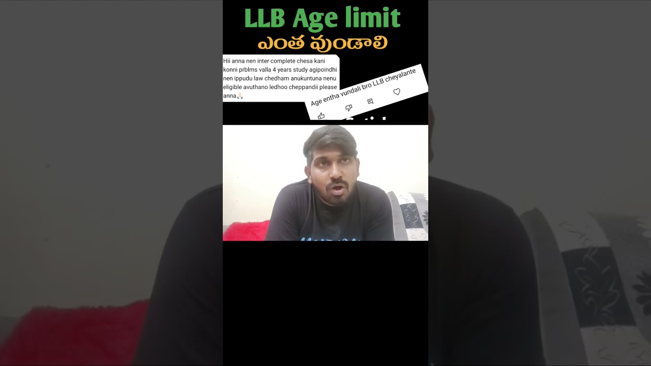 LLB age limit ?