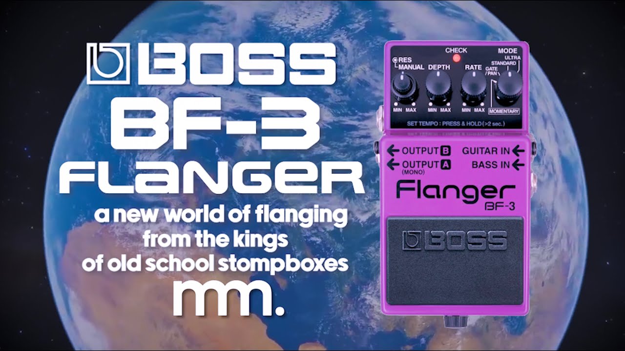 MusicMaker Presents - BOSS BF-3 FLANGER: THE CLASSIC FLANGER 