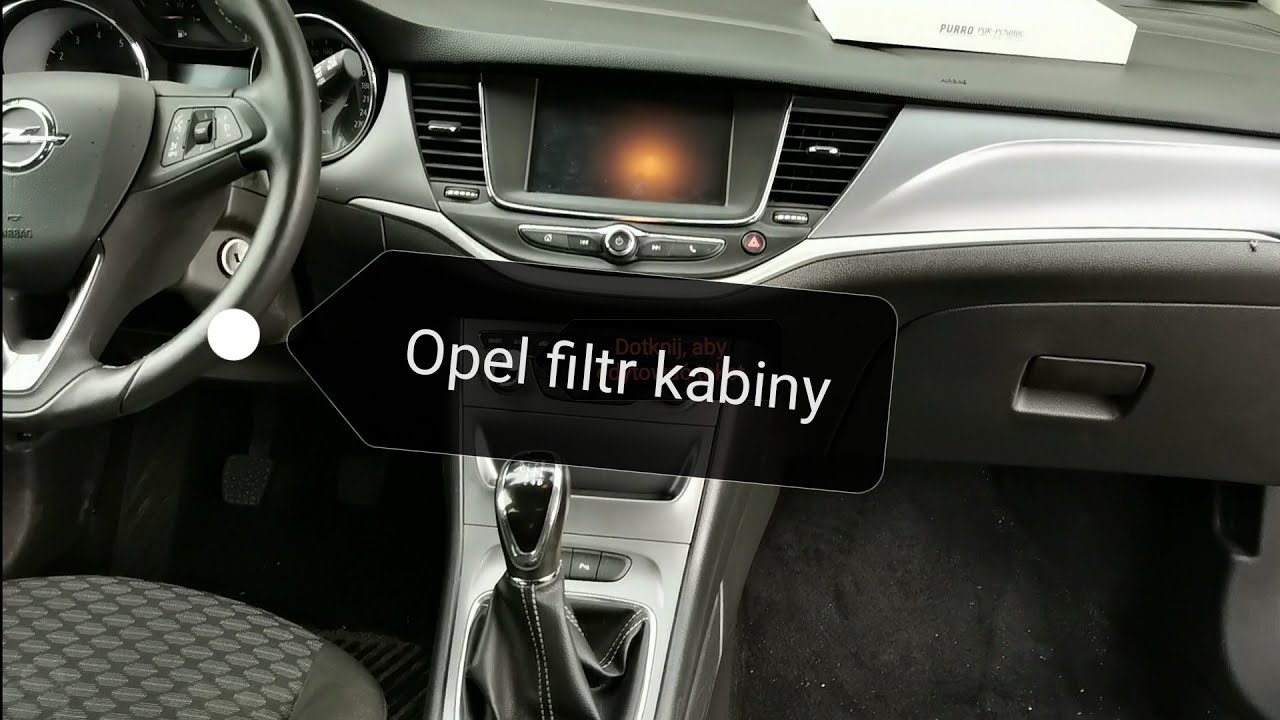 Фильтр салона Opel Astra K