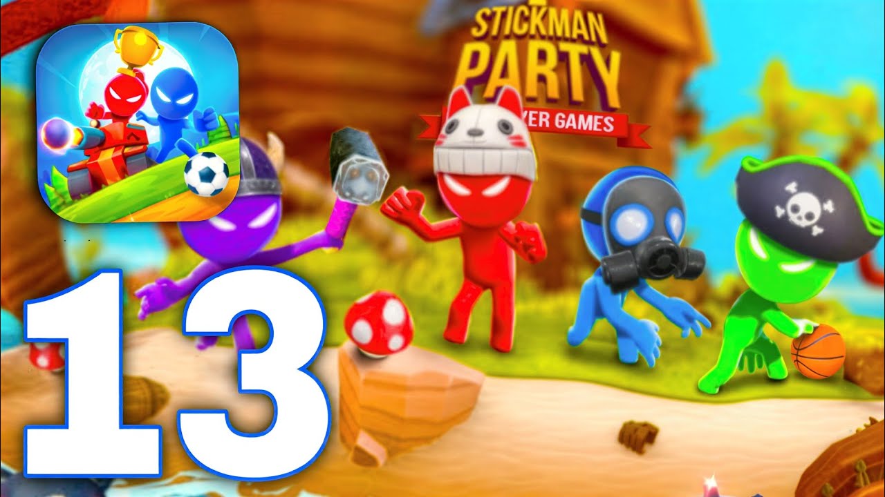 Crazy Mini Games Battle 🔥😱 || Stickman Party Episode 13