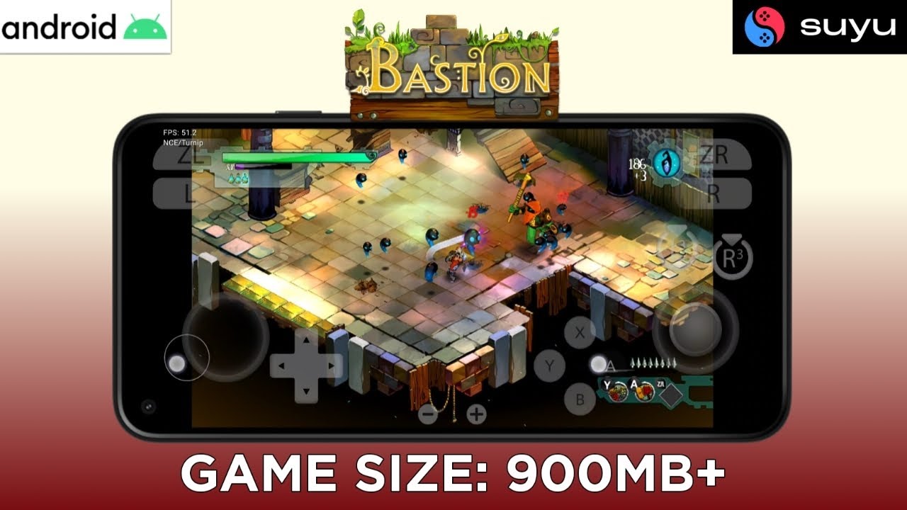 BASTION - SWITCH ON ANDROID GAMEPLAY