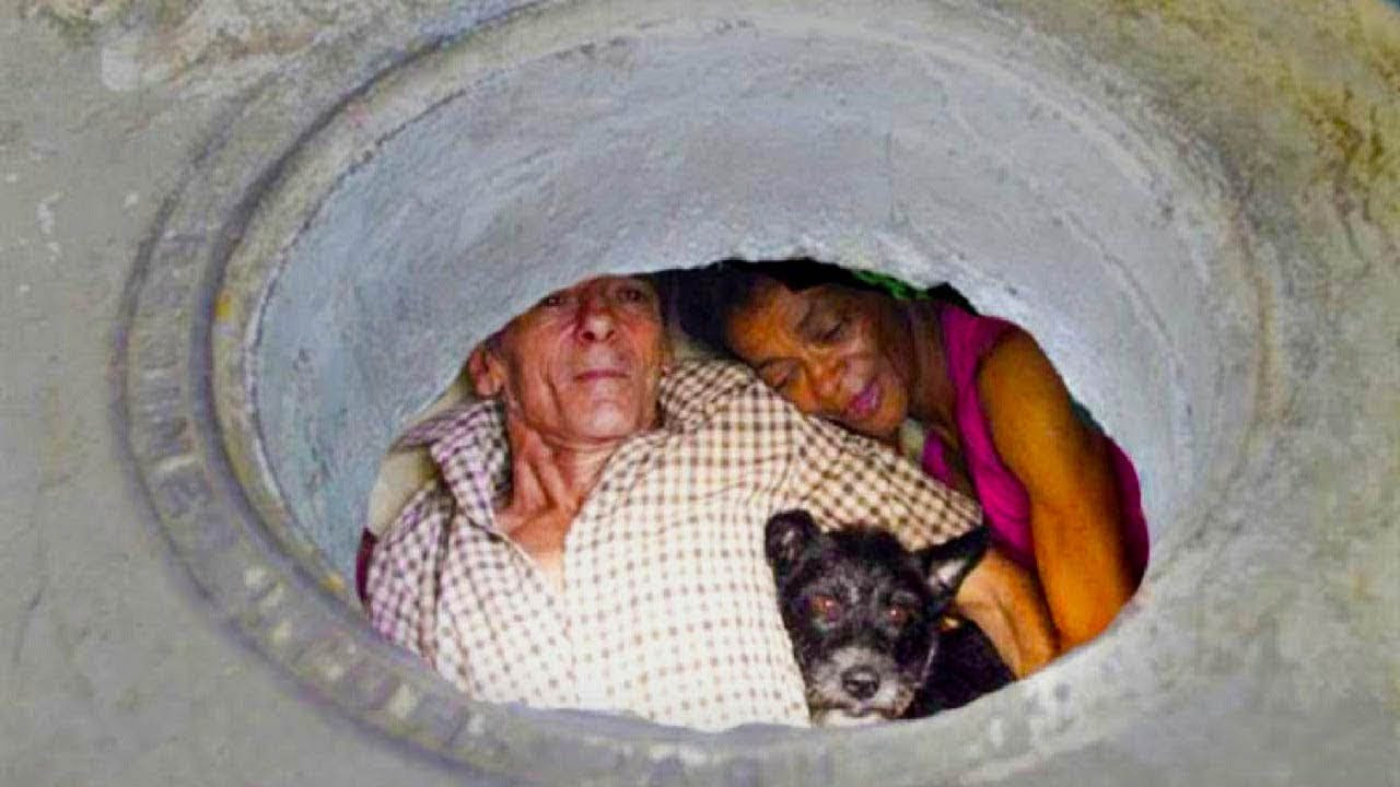 Pessoas Encontradas Morando Em Lugares Bizarros