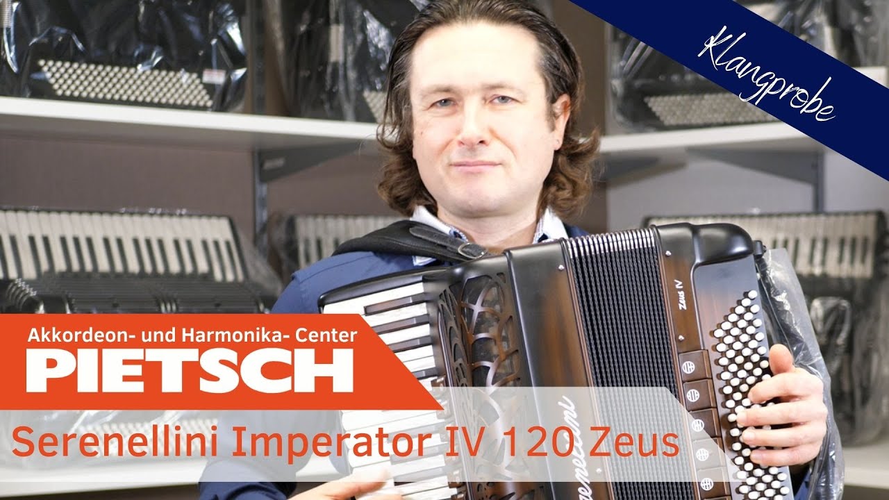 Akkordeon - Serenellini Imperator IV 120 Zeus - Klangprobe
