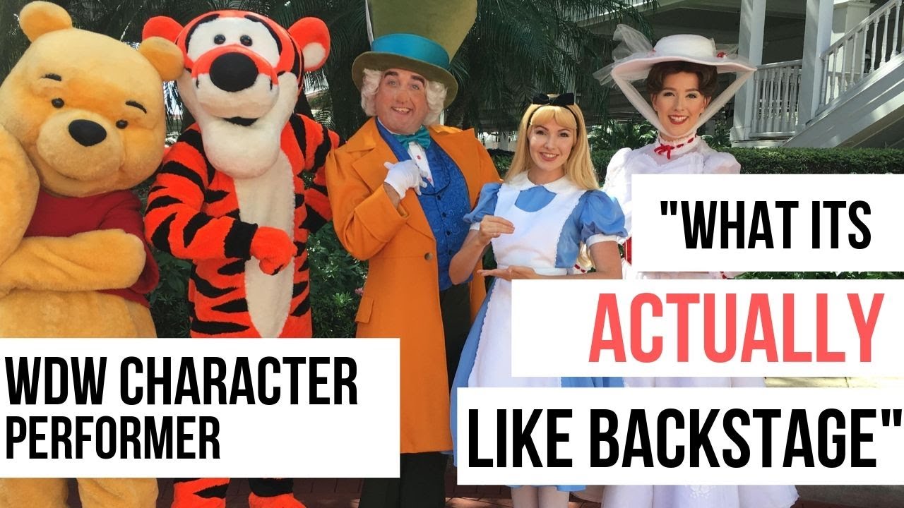 Backstage Life/Drama of a WDW Character Performer | Disney College Program