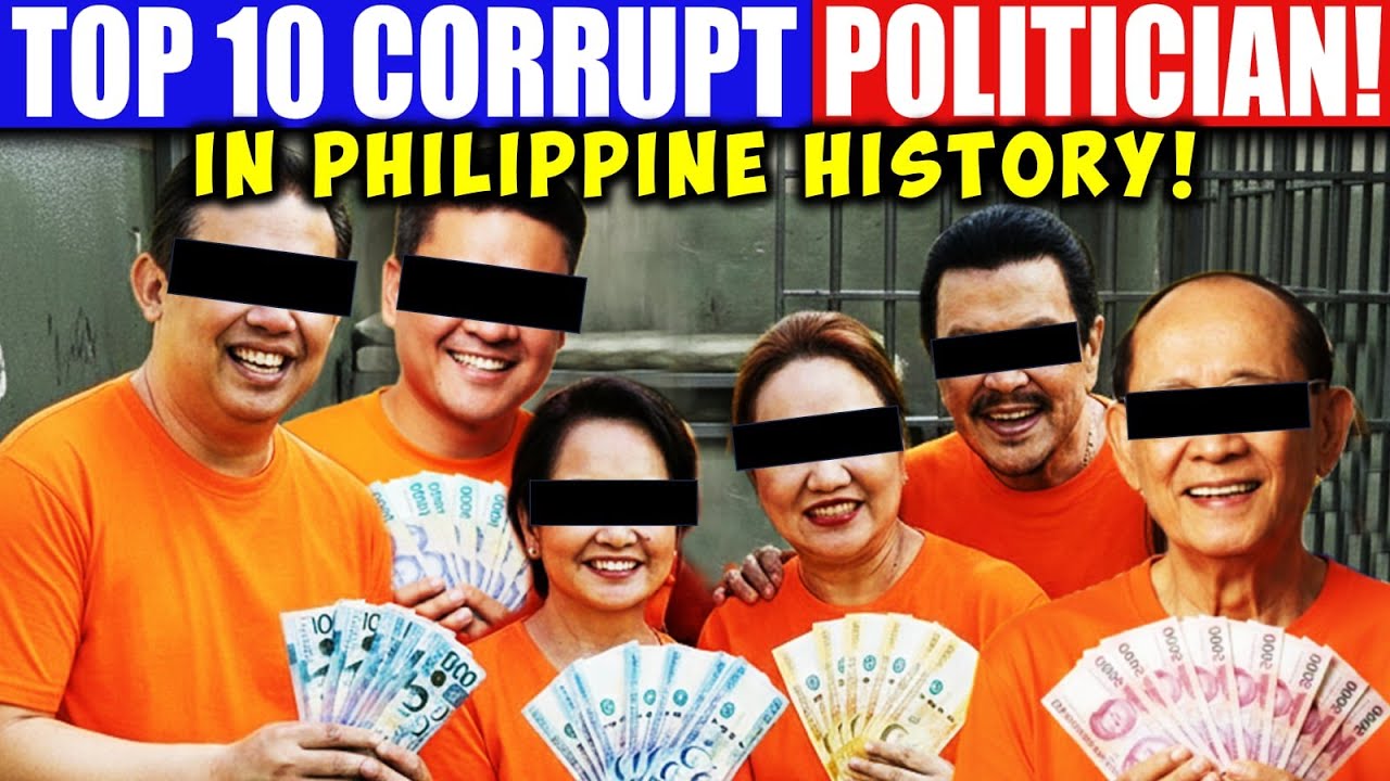 TOP 10 MOST CORRUPT POLITICIAN! (ALLEGEDLY)