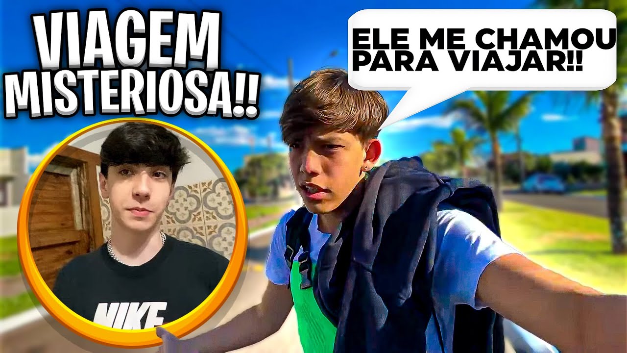 O ZANELLA ME CHAMOU PARA UMA VIAGEM MISTERIOSA!!