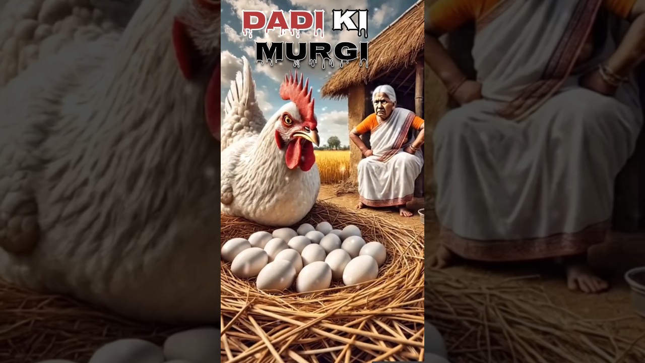 मुर्गी और दादी || #ytshorts #short #viralshorts #youtube #ai #story