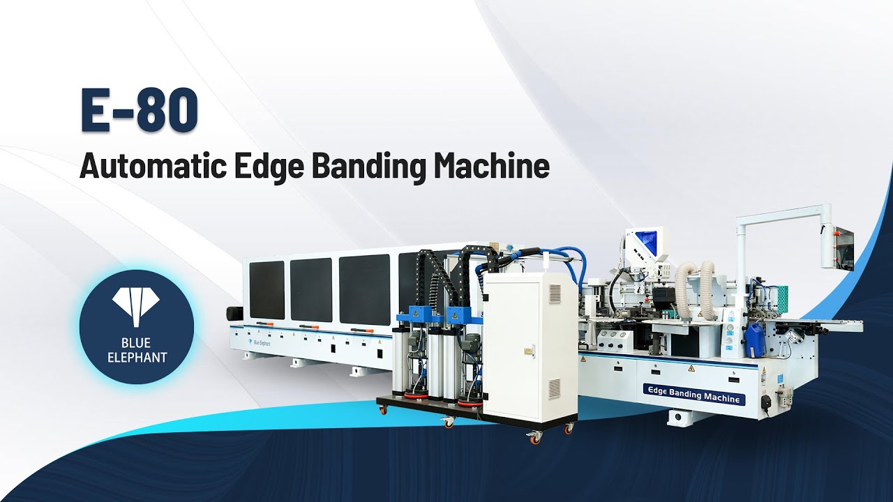 High Precision E-80 Automatic Edge Banding Machine with PUR and EVA for Sale in Italy IT