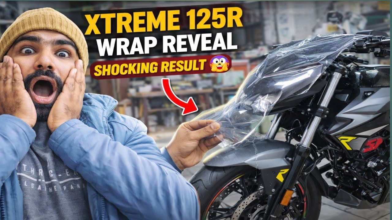 Xtreme 125R Full Wrap Reveal 🔥 Shocked Ho Jaoge Result Dekhkar! 😱