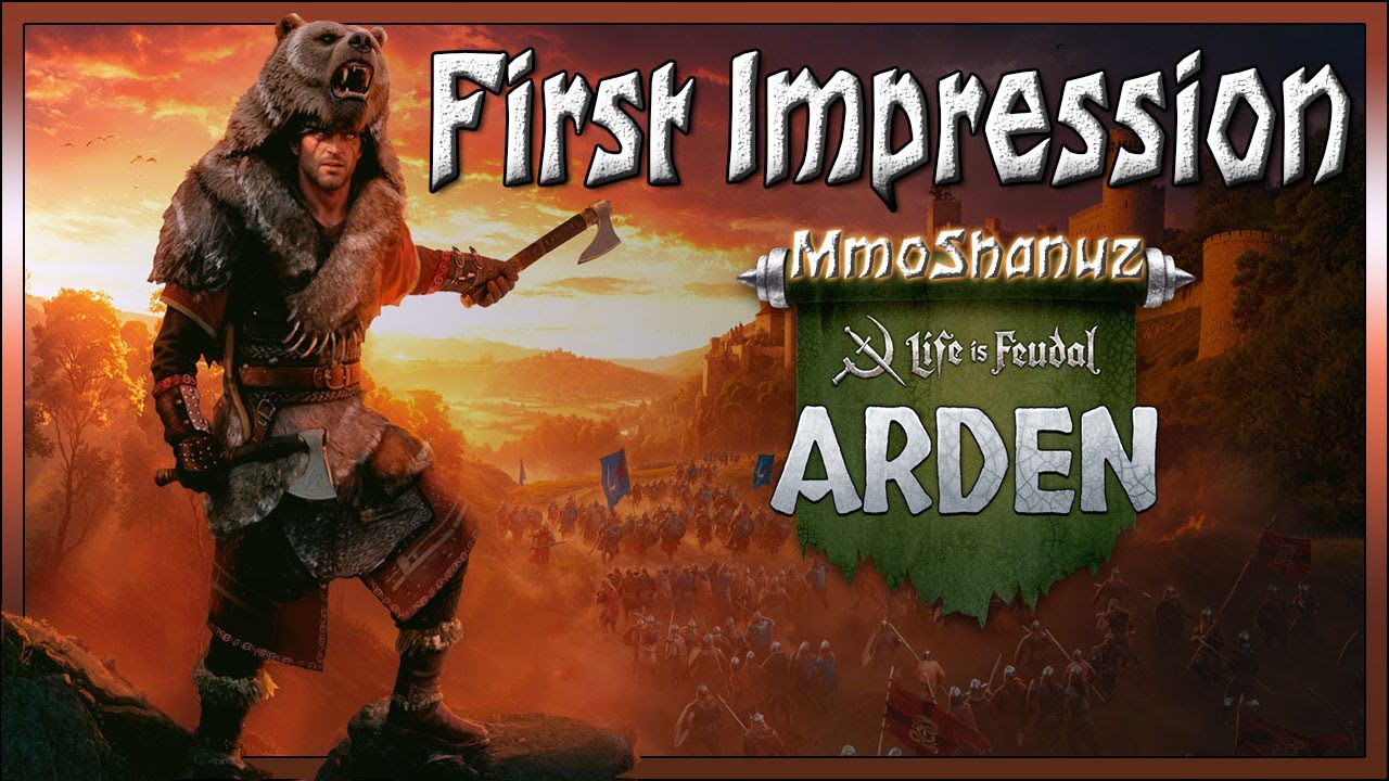 Life is Feudal Arden First Impression #lifeisfeudal #lifeisfeudalmmo #mmo